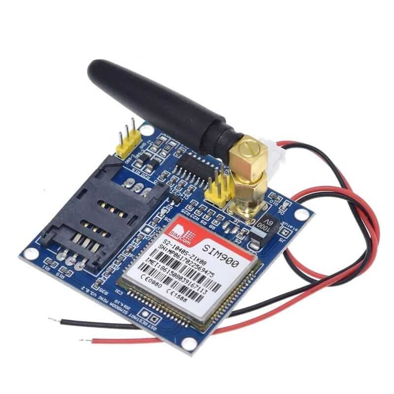 Mini Módulo De Tansmisión Datos Sim900 Gsm Gprs 4g + Antena