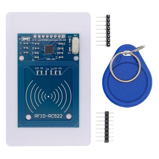 Lector RFID RC522 13.56Mhz compatible NFC incluye tarjeta y tag