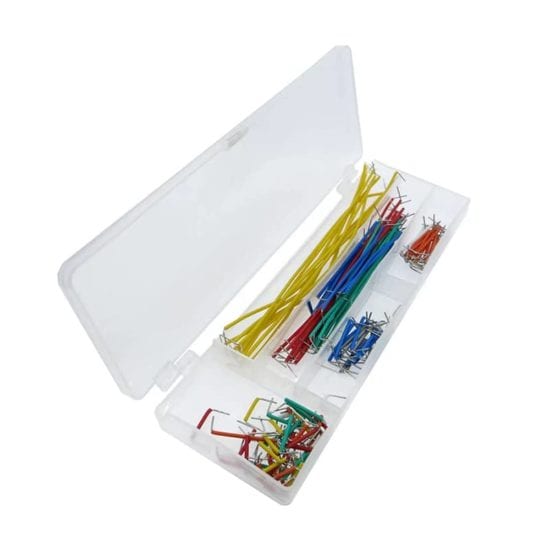 Kit 140 Cables Jumpers Para Protoboard 14 Tamaños Diferentes