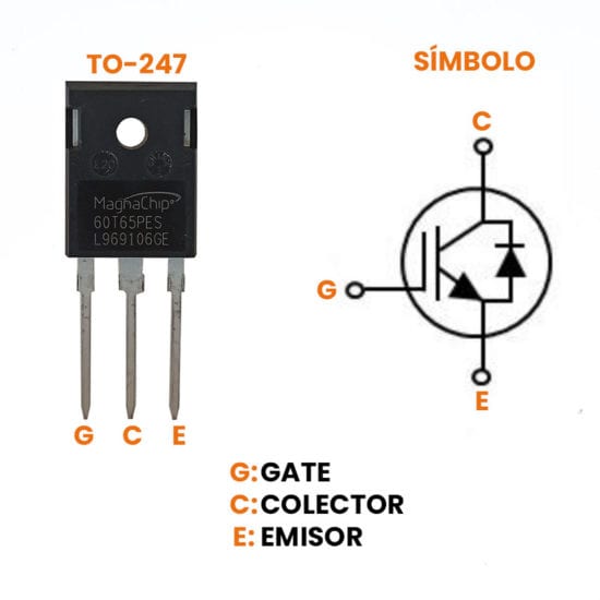 Transistor 60T65PES TO-247 IGBT MBQ60T65PES