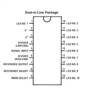 Controlador de display LM3915