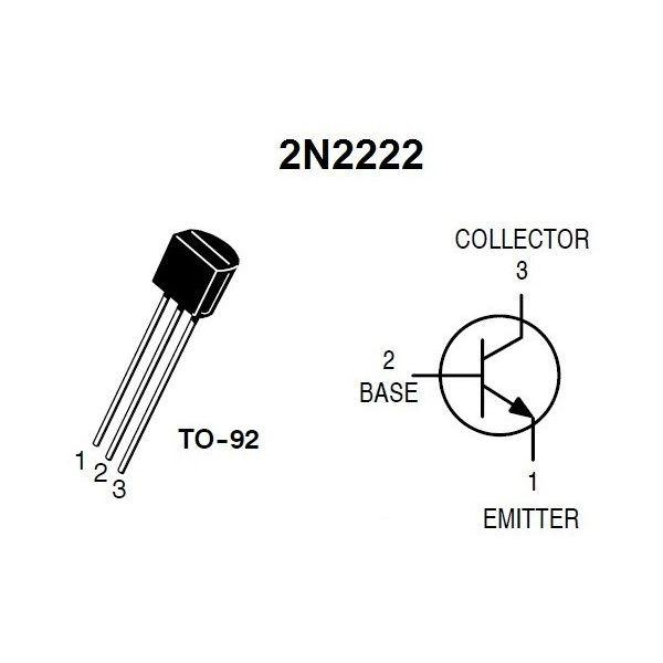 Transistor NPN 2n2222