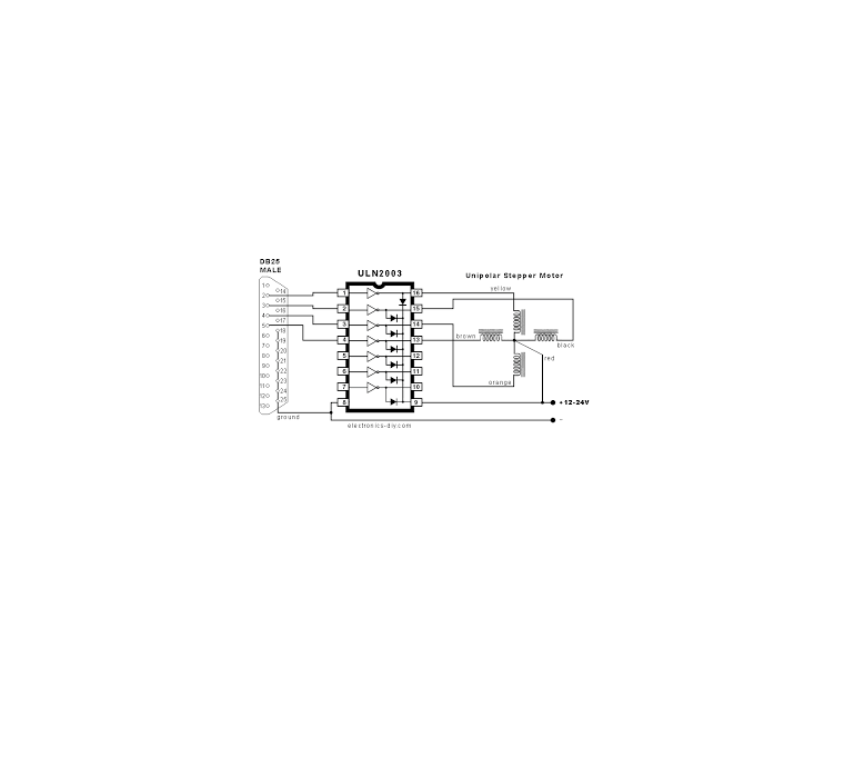 ULN2003 Arreglo De Transistores Darlington